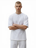 Classic white plain t shirt for men